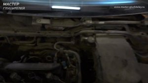 Снятие выпускного коллектора Форд Фокус 2