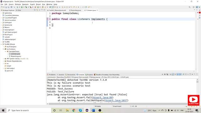 What are TestNG Listeners | How to implement or use TestNG ITestListener | SDET | Selenium смотреть онлайн