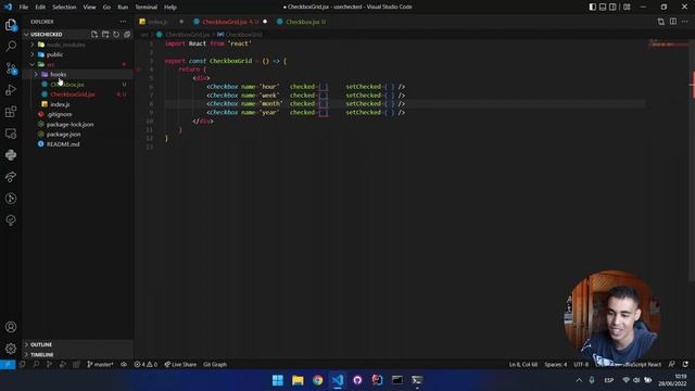 REACT JS CHECKBOXES смотреть онлайн
