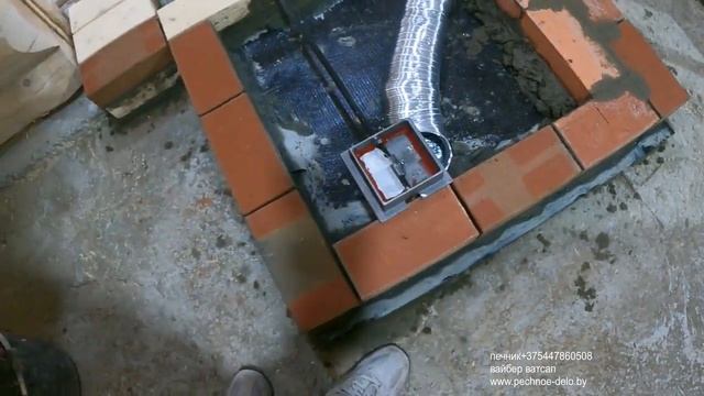 469. Банная печь, с интересным пламенем. Подвод воздуха. Первые ряды. Беларусь. Дрогичин. смотреть онлайн