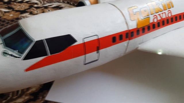 Самолет из пенопласта. Часть 2. Demo. RC model смотреть онлайн