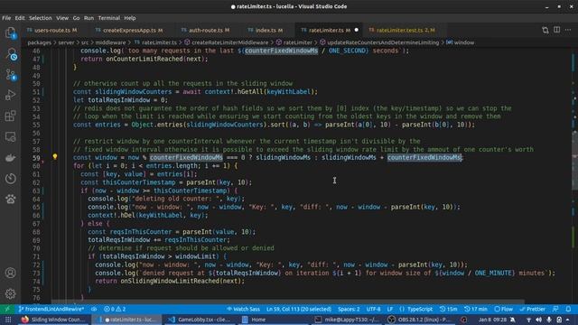 Implement Sliding Window Counters Rate Limiter for Node/Express with Redis and Test it with Jest смотреть онлайн