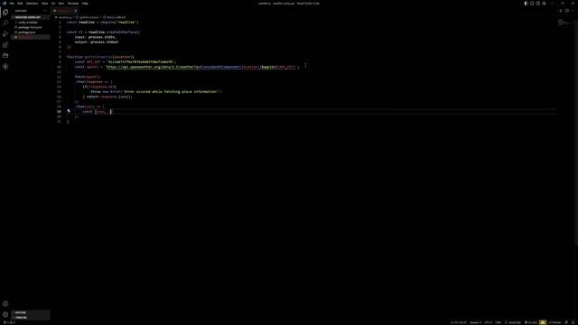 Let's Make A Weather App In Pure Javascript || Tutorial #js || Easy Method Using Console смотреть онлайн