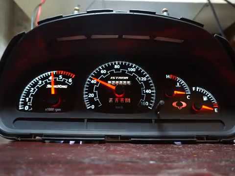 Пересвет приборной панели SsangYong Istana смотреть онлайн