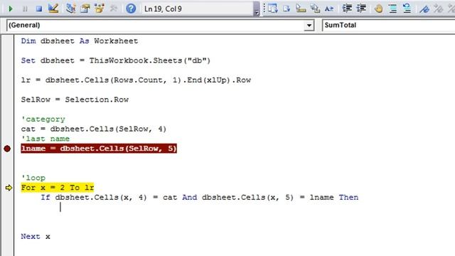 Excel VBA Basics #10 - Looping through a database and analyzing cells based on criteria смотреть онлайн