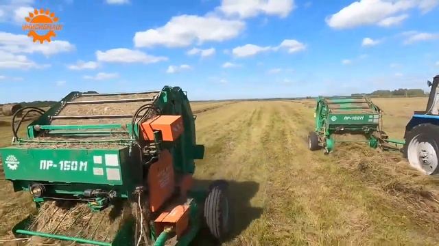 Пресс-подборщик рулонный ПР-150М смотреть онлайн