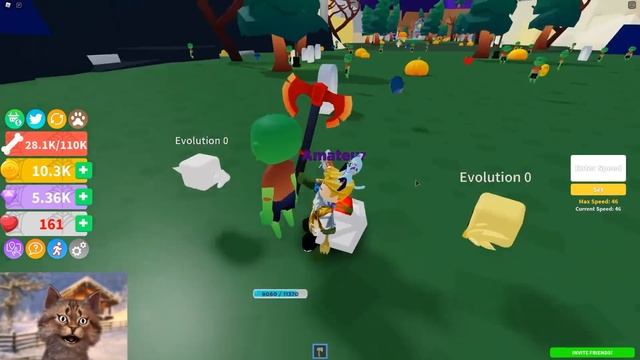 Buying The Ban Hammer Gamepass in Roblox Halloweeen Simulator смотреть онлайн