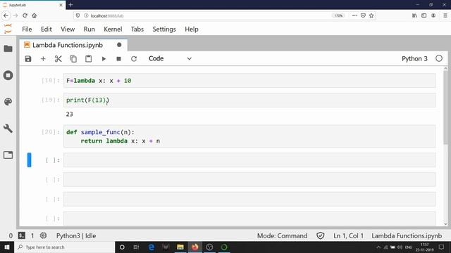 Python Programming | 08 | Lambda Functions | Venky смотреть онлайн