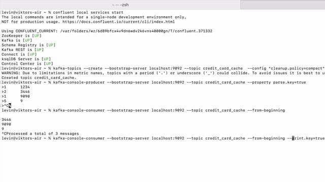 Kafka кэш на Java. KCache. смотреть онлайн