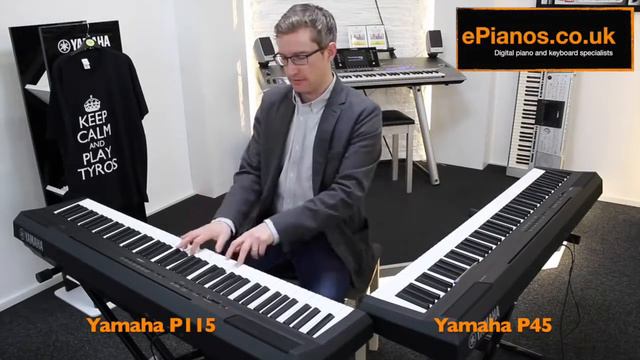 Yamaha P45 v P115 Comparison What piano should I buy смотреть онлайн