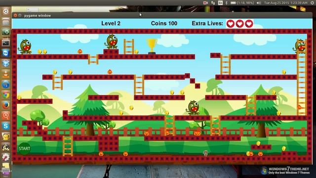 DonkeyPy - A simple game created using pygame. смотреть онлайн