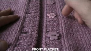 Детская кофта спицами. Реглан сверху.Часть 2/Knit Baby Cardigan.Part 2