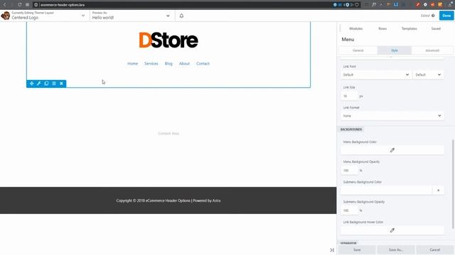WordPress Center Logo in Header (Beaver Themer) смотреть онлайн