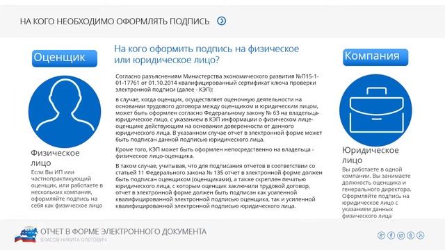 ЭЦП в оценочной деятельности смотреть онлайн
