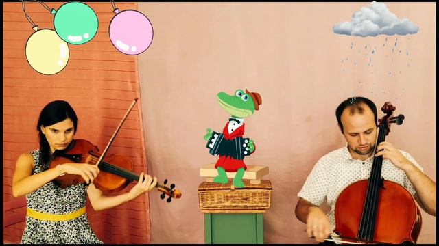 Crocodile Gena Birthday Song 🐊 🎂 смотреть онлайн