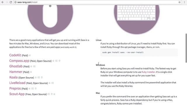 Compiling SASS/SCSS with Gulp, Part 3: Installing Ruby смотреть онлайн