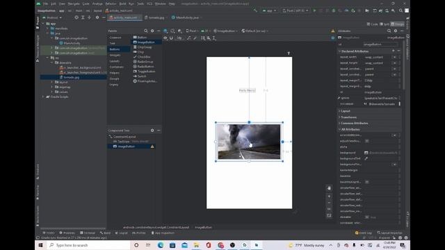 how to create a custom image button in android studio (tutorial) смотреть онлайн