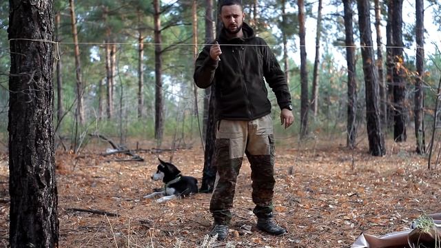 Туристический тент. Варианты установки тента на кемпинге