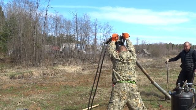 Сваекрут гидравлический "Гидро Кабестан" в работе + инструкция по монтажу смотреть онлайн