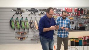 Замер скорости рекурсивного лука Bowmaster Big Game