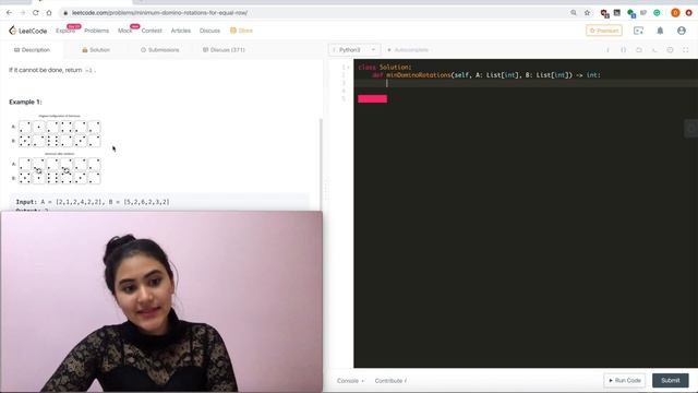 Minimum Domino Rotations For Equal Row - LeetCode 1007 - Python [O(n) time, O(1) space!] смотреть онлайн