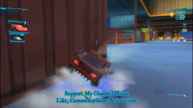Cars 2 The Video Game - Lightning McQueen - Battle Race - Pipeline Sprint - PC Gameplay 1080p HD смотреть онлайн