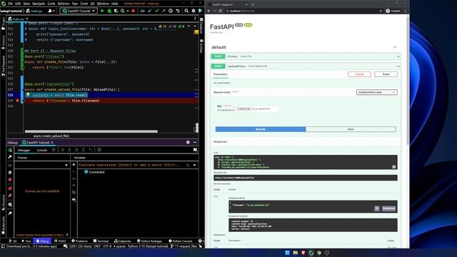 Fast API Tutorial, Part 17: Request Files смотреть онлайн