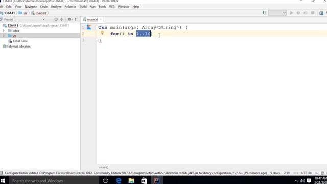 Kotlin Loops and Functions Loop Creation смотреть онлайн