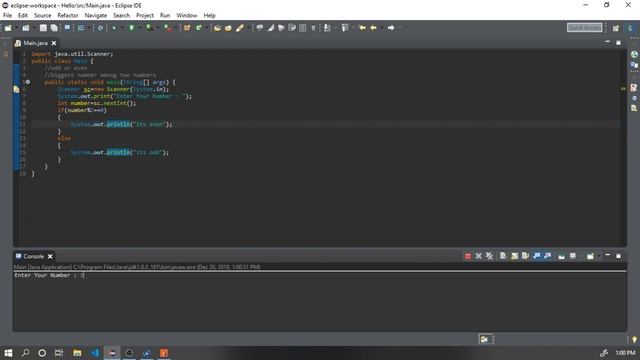 #5 Java Tutorial For Beginners // If Else And Else If Statements Programs смотреть онлайн