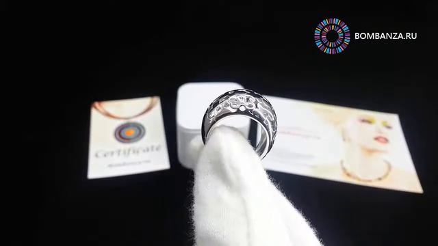Серебряное кольцо Cacharel, Jardin des merveilles 18, CAR232 смотреть онлайн