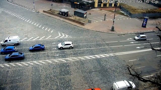 Веб-камера Киев Европейская площадь + Майдан 2022 03 09 смотреть онлайн