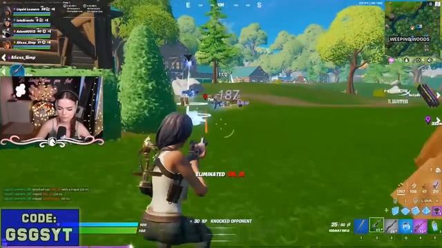 Streamers React to the *NEW* "LEBRON JAMES" Set | Fortnite Highlights & Funny Moments смотреть онлайн
