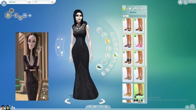 Создаю СЕМЕЙКУ АДДАМС в Sims 4 | Забыла родинку у Гомеса??? смотреть онлайн