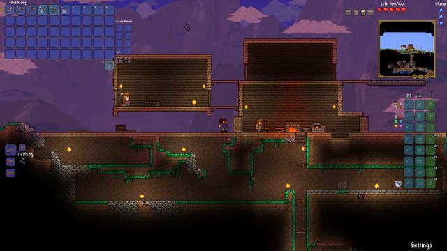 From Wood to Stone! We're Back! | Terraria #2 смотреть онлайн