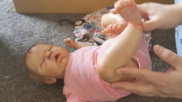 Changing Baby Thea!