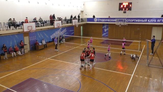 ВОЛЕЙБОЛ ФИНАЛ Борьба за 1место Чемпионат Ярославской области среди женских команд ЯГТУ-Борисоглебс смотреть онлайн