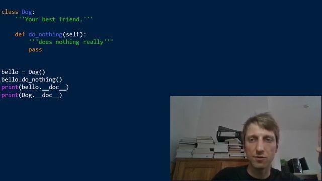 What is __ doc __ in Python? смотреть онлайн