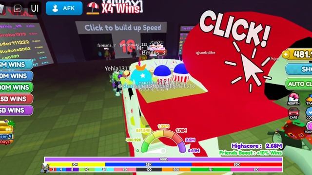 Roblox race clicker gameplay with my new friend @bilalrazagamer3372 смотреть онлайн
