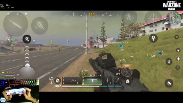 Warzone Mobile on Poco X4 GT Gyroscope + FPS Meter смотреть онлайн