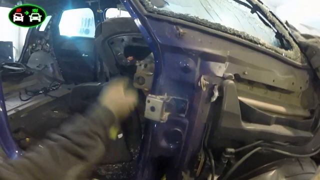 Chevrolet Equinox 2.0 USA . Лонжероны на месте , подрамник выставлен , шаровые в допуске .