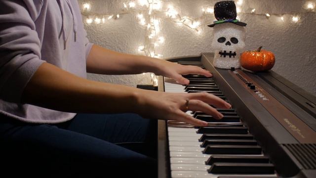 Halloween - Theme (piano cover) смотреть онлайн