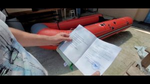 лодка ОРКА 360 с нднд прямо из коробки