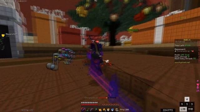 Minecraft Reach hack смотреть онлайн