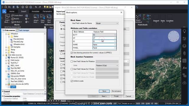 Import points as Blocks from disk (BricsCAD) - Spatial Manager Blog смотреть онлайн