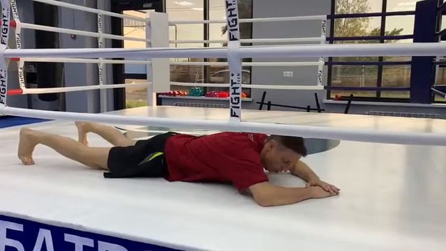 Общеукрепляющее упражнение " гусеница". Медленно, но верно)) Бян-Кин-До. смотреть онлайн