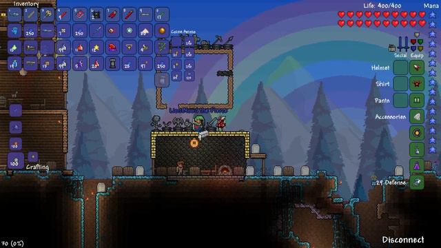 Let's play Terraria 1.1 Ep 13 - Money farm смотреть онлайн