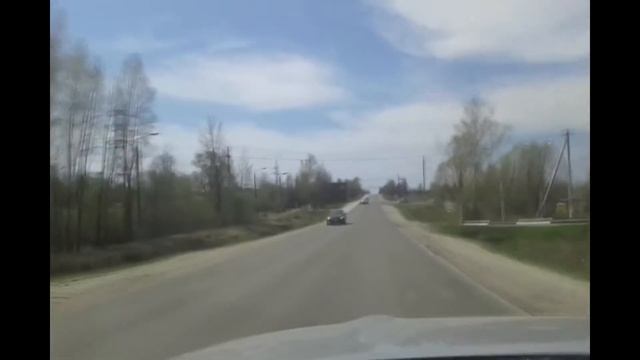 Отсыпка обочины дороги в Суворове 29.04.17 смотреть онлайн