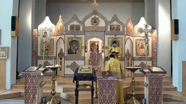 16.04.2020. Великий Четверток. Воспоминание Тайной Вечери. Литургия Василия Великого. смотреть онлайн