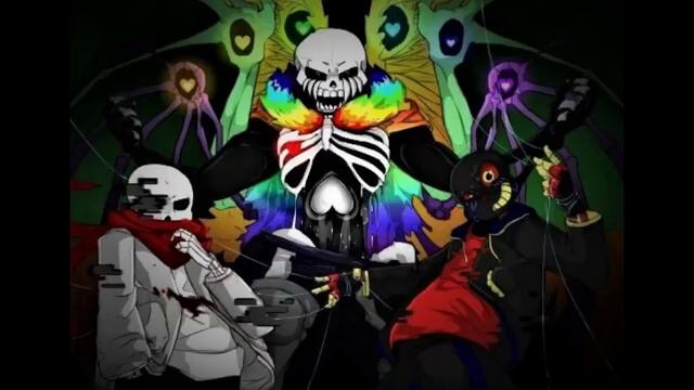 Undertale Au's-Six soul sans-music смотреть онлайн