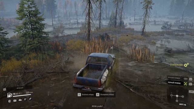 SnowRunner сложный режим (HardMod) прохождение #1 смотреть онлайн